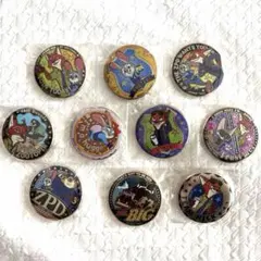 ズートピア　金バッジ　コンプリート　ディズニー