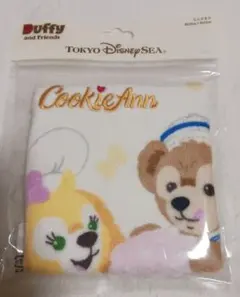 匿名　未使用　東京ディズニーシー　クッキーアン&ダッフィー　ミニタオル