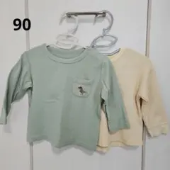 ユニクロ　ベビー　キッズ　長袖　２枚セット