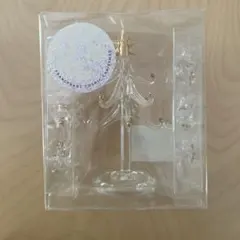 クリスマス　ガラスオーナメント