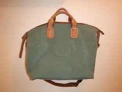 LANCEL　キャンバス×レザー トートバッグ ショルダーバッグ　フランス製のサムネイル