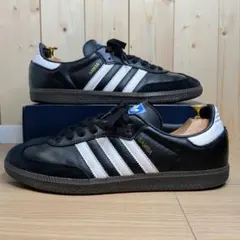 【美品】adidas SAMBA OG BLACK 28cm B75807のサムネイル