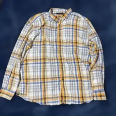 NAUTICA チェック柄 長袖シャツ XXL