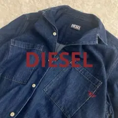 美品！DIESEL ディーゼル　D-PAROSHORT　半袖デニムシャツ　L