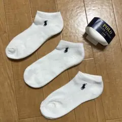 ラスト1セット！新品未使用♡ラルフローレン　レディースソックス　3足セット