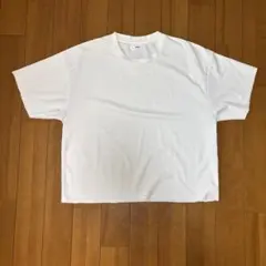 WEGO Tシャツ ホワイト 無地 短丈