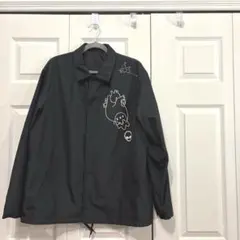 グラフィックプリント ナイロンジャケット