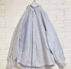 90s Ralph Lauren ストライプ ボタンダウンシャツ