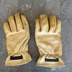 Schott 牛革 イエローグローブ Lサイズ - メルカリ