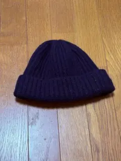 アンダーカバー UNDERCOVER 1995AW ニットキャップ ネイビー - メルカリ