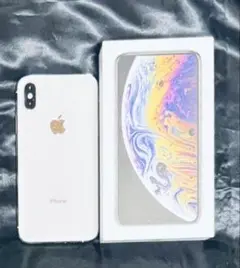 【美品】iPhone XSシルバー 256G SIMフリー【未使用品有】