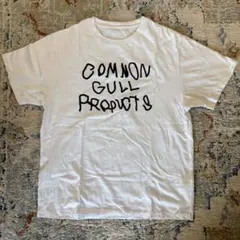 common gull products 半袖 Tシャツ 白 2024