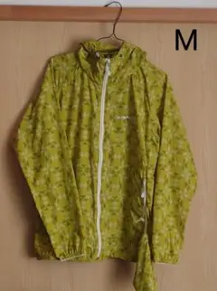 モンベル　ウインドブラストパーカ　レディースM　イエロー