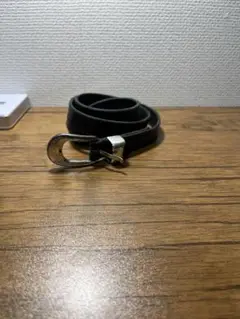 OUR LEGACY BELT 2CM ブラック レザー 70cm