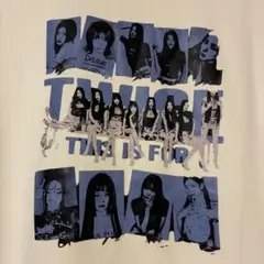 TWICE Tシャツ ホワイト 半袖　グッズ　トップス