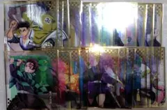 「鬼滅の刃」アニプレックス オンラインくじ F賞 クリア色紙 / 全24種コンプ