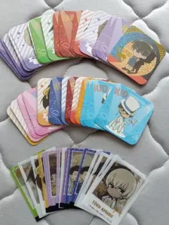 名探偵コナン☆スクエアコースター＆クリアフォトカード☆まとめ売り