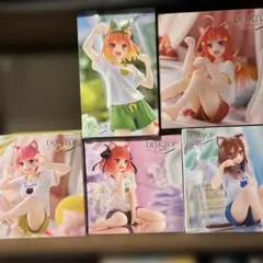 フィギュア　五等分の花嫁　5点セット