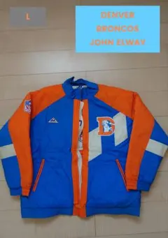 NFLジャケット【DENVER BRONCOS】旧ロゴ Lサイズ