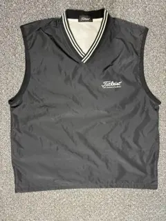 Titleist ブラック ノースリーブベスト　サイズL
