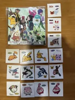ポケモン　ポケモンパン　シール　シールホルダー　ホルダー　まとめ売り