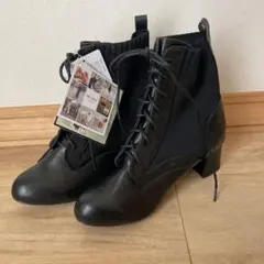 MUMU ショートブーツ ニット素材