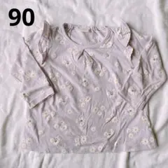 SIMPLE FREE 花柄 Tシャツ 90サイズ