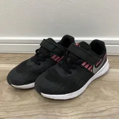 Nike キッズ 靴 スニーカー 黒 18.5cm