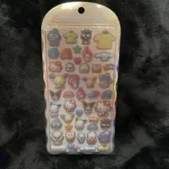 正規品　コットンパフィシール　サンリオキャラクターズ