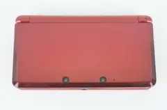 【動作品】3DS メタリックレッド 本体 ニンテンドー 3DS 1