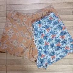PAUL & JOE UNIQLO ルームウェア ショートパンツ 2枚セット