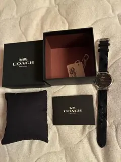 美品・箱付き】COACH コーチ 腕時計 レザーのサムネイル
