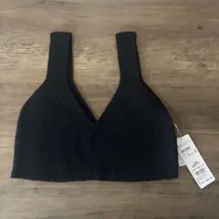 新品未使用 RETRO GIRL 【ビスチェのみ】ラメビスチェ ブラック 無地