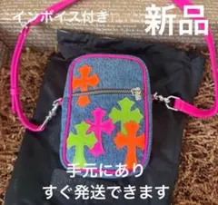 セメタリークロスマルチパッチデニムショルダーバッグのサムネイル