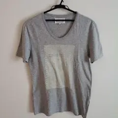 Maison Margiela ロゴプリント Tシャツ グレーのサムネイル