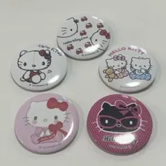 ハローキティ 缶バッジ 5点セット サンリオ