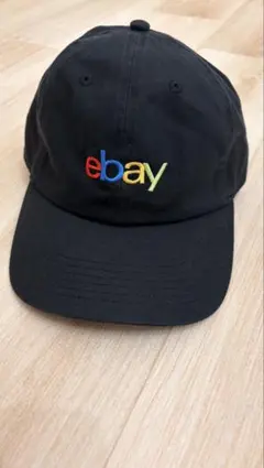 ebay ロゴ キャップ ブラック　新品　未使用　非売品