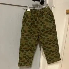 新品　迷彩　シェフパンツ