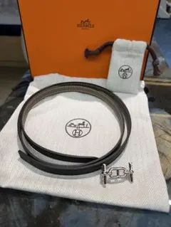 HERMES ベルト 幅24mm サイズ85 エトゥープ ゴールド G金具 U刻 - メルカリ