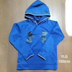 Under Armour フード付きパーカー 青 ブルー