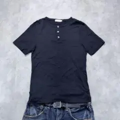 EDIFICE archive Y2K T-shirt Henley neckのサムネイル
