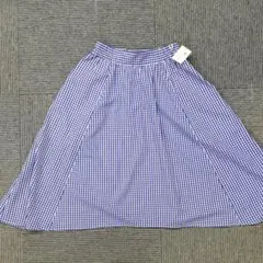 earth music&ecology アース ギンガムチェック 新品 スカート