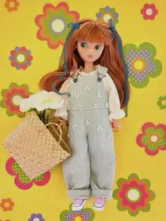 ドール カゴバッグ ブライス リカちゃん チェリーちゃん ドールハウス