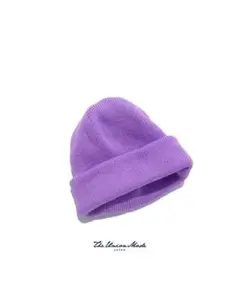 セール中　THE UNION ニット帽　パープル