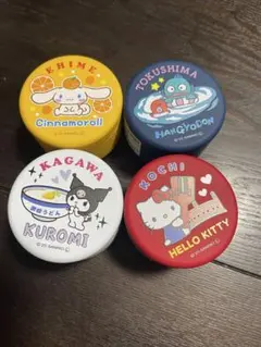 サンリオキャラクター金平糖缶4個セット