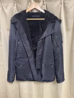 AKM N-3B vadelミリタリージャケット 裏ボア ファーフード