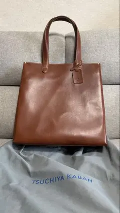 TSUCHIYA KABAN 土屋鞄ブラウン茶色ビジネストートバッグディアリオのサムネイル