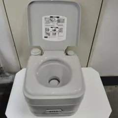 値下げ　ポータブル水洗トイレ フタ付きのサムネイル