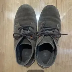 Crocs スエード グレー カジュアルシューズ