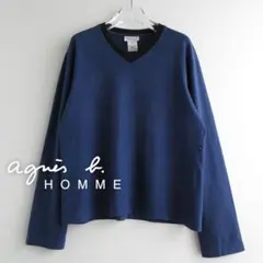 90s agnes b homme アニエス・ベー オム Vネック ロンT